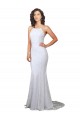 Online Blanco Sirena Cuello Alto Barrer tren Encaje Vestidos de novia