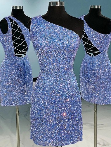 Online Color mostrado Cubierta Un Hombre Corto Lentejuelas Terciopelo Corto Vestidos de fiesta