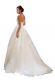 Online Marfil & Champán Cuello de Corazón Cola capilla Tul Encaje Vestidos de novia