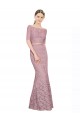 Online Sirena Hombros Descubiertos Encaje Largo Vestidos de dama de honor / Vestidos de fiesta