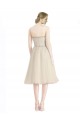 Online línea A Sin tirantes Cóctel Tul Corto Vestidos de dama de honor / Vestidos de cóctel / Vestidos para homecoming