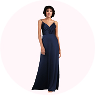 Online Columna Vestidos de dama de honor